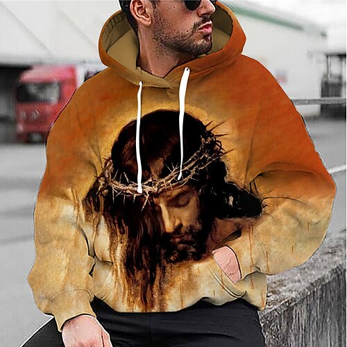 Men's Unisex Hoodie Pullover Hoodie Sweatshirt Brown Hooded Graphic Prints Human Print Daily Sports 3D Print 3D Print Casual Clothing Apparel Hoodies Sweatshirts Long Sleeve
Men's Unisex Hoodie Pullover Hoodie Sweatshirt Brown Hooded Graphic Prints Human Print Daily Sports 3D Print 3D Print Casual Clothing Apparel Hoodies Sweatshirts Long Sleeve