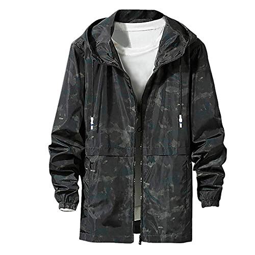 casual men camos jacket lightweight coat hooded softshell zipper up outerwear sportswear
casual men camos jacket lightweight coat hooded softshell zipper up outerwear sportswear