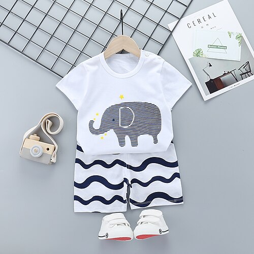 2 Pieces Boys T-shirt & Shorts Outfit Cartoon Short Sleeve Cotton Set DT16-Tibetan blue big G DT16-White Fox DT16-Blue Fox on White
2 Pieces Boys T-shirt & Shorts Outfit Cartoon Short Sleeve Cotton Set DT16-Tibetan blue big G DT16-White Fox DT16-Blue Fox on White