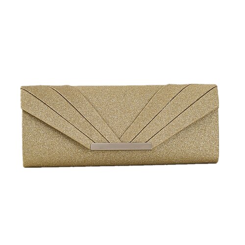 Women's Evening Bag Chain Bag Evening Bag Polyester Chain Solid Color Party Wedding Champagne Silver Gold Light-gold
Women's Evening Bag Chain Bag Evening Bag Polyester Chain Solid Color Party Wedding Champagne Silver Gold Light-gold