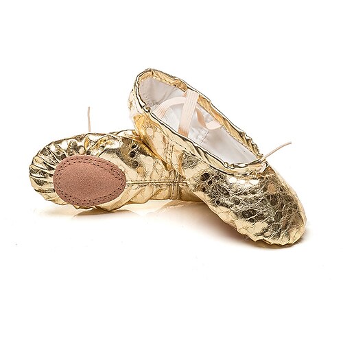 Girls' Ballet Shoes Belly Dance Foldable Flats Practice Trainning Dance Shoes Stage Indoor Performance Flat Glitter Flat Heel Elastic Band Slip-on Silver Gold
Girls' Ballet Shoes Belly Dance Foldable Flats Practice Trainning Dance Shoes Stage Indoor Performance Flat Glitter Flat Heel Elastic Band Slip-on Silver Gold
