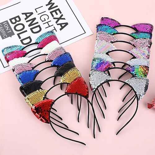 15 pezzi / set copricapo da festa di natale con fascia per capelli con paillettes per bambini con fascia per capelli casual
15 pezzi / set copricapo da festa di natale con fascia per capelli con paillettes per bambini con fascia per capelli casual