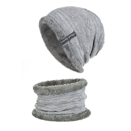 Men's Women's Slouchy Beanie Hat Winter Warm Set Outdoor Home Daily Solid / Plain Color Knitting Simple Casual Warm Casual / Daily 2 PCS
Men's Women's Slouchy Beanie Hat Winter Warm Set Outdoor Home Daily Solid / Plain Color Knitting Simple Casual Warm Casual / Daily 2 PCS