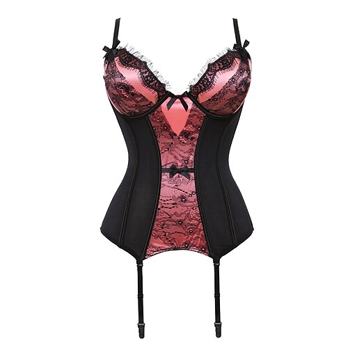 Women's Women Female Normal Basic Gender Neutral Shapewear Corsets Footless Tights Lingerie - Polyester Party Daily Wear Jacquard Shapewear Corset Green Light Pink S M L
Women's Women Female Normal Basic Gender Neutral Shapewear Corsets Footless Tights Lingerie - Polyester Party Daily Wear Jacquard Shapewear Corset Green Light Pink S M L
