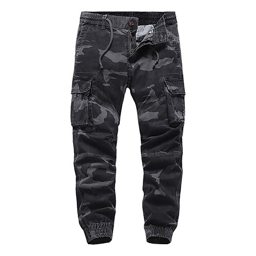 Men's Cargo Pants Trousers Zipper Pocket Drawstring Camouflage Graphic Prints Comfort Breathable Full Length Daily Holiday Streetwear Sports Fashion ArmyGreen Light Grey Micro-elastic
Men's Cargo Pants Trousers Zipper Pocket Drawstring Camouflage Graphic Prints Comfort Breathable Full Length Daily Holiday Streetwear Sports Fashion ArmyGreen Light Grey Micro-elastic