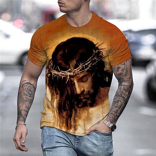 Men's Unisex T shirt Tee Shirt Tee Graphic Prints Human Crew Neck Orange 3D Print Daily Holiday Short Sleeve Print Clothing Apparel Designer Casual Big and Tall / Summer / Summer
Men's Unisex T shirt Tee Shirt Tee Graphic Prints Human Crew Neck Orange 3D Print Daily Holiday Short Sleeve Print Clothing Apparel Designer Casual Big and Tall / Summer / Summer