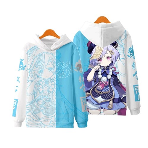Inspired by Genshin Impact Cosplay Cartoon Manga Back To School 3D Harajuku Graphic Kawaii Hoodie For Men's Women's Adults' 3D Print 100% Polyester
Inspired by Genshin Impact Cosplay Cartoon Manga Back To School 3D Harajuku Graphic Kawaii Hoodie For Men's Women's Adults' 3D Print 100% Polyester