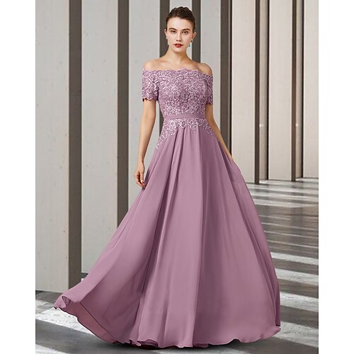 Linea-A Abito da cerimonia per signora Elegante Senza spalline Lungo Chiffon Di pizzo Manica corta con Con applique 2023
Linea-A Abito da cerimonia per signora Elegante Senza spalline Lungo Chiffon Di pizzo Manica corta con Con applique 2023