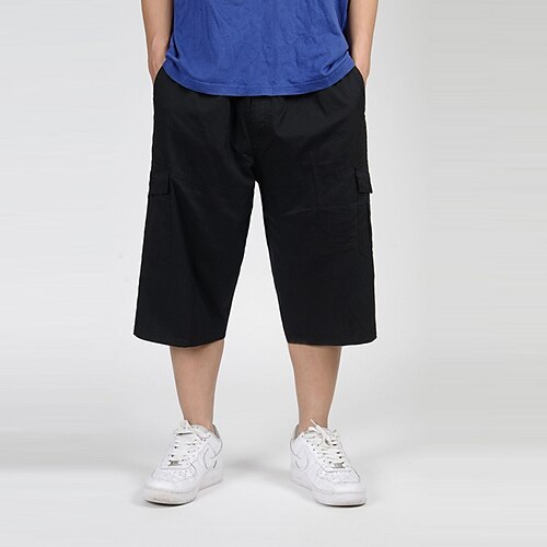 Men's Stylish Casual / Sporty Capri shorts Cargo Shorts Pocket Calf-Length Pants Daily Sports Micro-elastic Solid Color Comfort Breathable Mid Waist Black Grey Khaki Dark Gray XL XXL 3XL 4XL 5XL
Men's Stylish Casual / Sporty Capri shorts Cargo Shorts Pocket Calf-Length Pants Daily Sports Micro-elastic Solid Color Comfort Breathable Mid Waist Black Grey Khaki Dark Gray XL XXL 3XL 4XL 5XL
