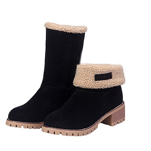 Women's Boots Outdoor Daily Snow Boots Mid Calf Boots Winter Chunky Heel Round Toe Casual Classic Minimalism Loafer Solid Colored Black Green Khaki
Women's Boots Outdoor Daily Snow Boots Mid Calf Boots Winter Chunky Heel Round Toe Casual Classic Minimalism Loafer Solid Colored Black Green Khaki