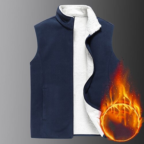Men's Fishing Vest Hiking Vest Hiking Fleece Vest Outerwear Coat Top Outdoor Thermal Warm Windproof Fleece Lining Breathable Winter Polar Fleece MJ813R red MJ813R Army Green MJ813R gray Skiing Ski
Men's Fishing Vest Hiking Vest Hiking Fleece Vest Outerwear Coat Top Outdoor Thermal Warm Windproof Fleece Lining Breathable Winter Polar Fleece MJ813R red MJ813R Army Green MJ813R gray Skiing Ski