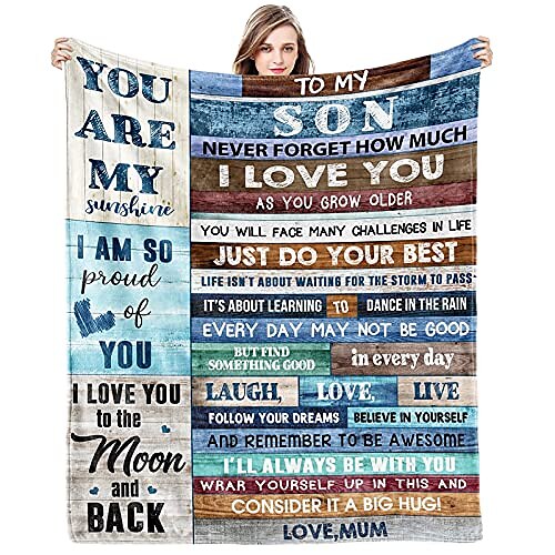 Microfiber Throw Blanket All Season For Couch Chair Sofa Bed Picnic To My Son Love From Mom Like Wood Soft Fluffy Warm Cozy Plush Autumn Winter
Microfiber Throw Blanket All Season For Couch Chair Sofa Bed Picnic To My Son Love From Mom Like Wood Soft Fluffy Warm Cozy Plush Autumn Winter