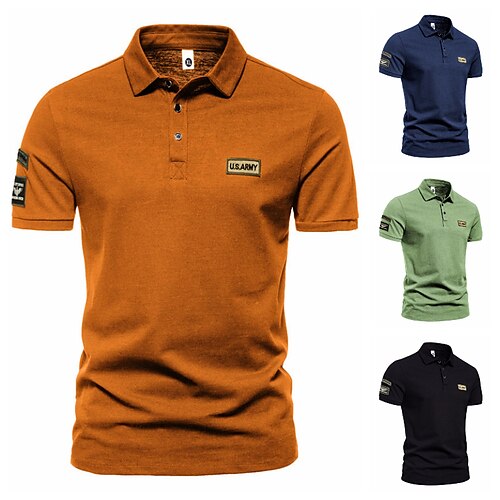Men's Hunting T-shirt Tee shirt Solid Colored Short Sleeve Outdoor Summer Breathable Quick Dry Sweat wicking Top Polyester Hunting Military Training Combat Black Light Green Khaki Dark Navy
Men's Hunting T-shirt Tee shirt Solid Colored Short Sleeve Outdoor Summer Breathable Quick Dry Sweat wicking Top Polyester Hunting Military Training Combat Black Light Green Khaki Dark Navy