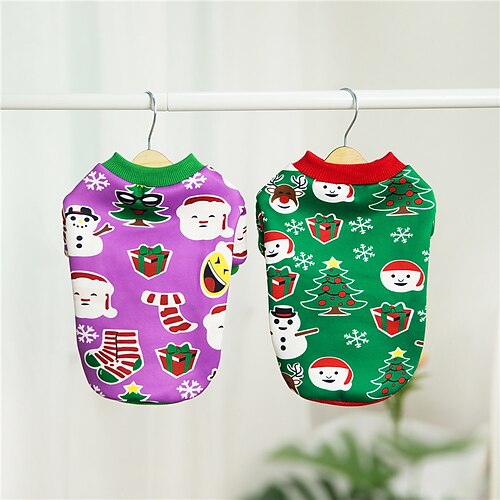 Dog Cat Sweatshirt Christmas Sweatshirts Christmas Merry Christmas Cute Sweet Christmas Dailywear Winter Dog Clothes Puppy Clothes Dog Outfits Warm Purple Green Sweatshirts
Dog Cat Sweatshirt Christmas Sweatshirts Christmas Merry Christmas Cute Sweet Christmas Dailywear Winter Dog Clothes Puppy Clothes Dog Outfits Warm Purple Green Sweatshirts