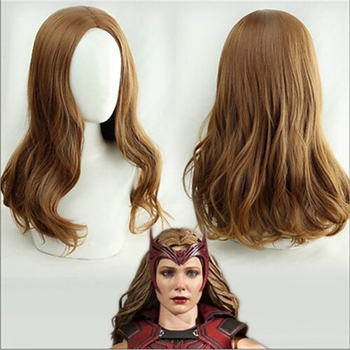Scarlet Witch Wig Scarlet Witch Wig Woman Long Brown Hair Curly Wave Wig Hot Movie Cosplay Props
Scarlet Witch Wig Scarlet Witch Wig Woman Long Brown Hair Curly Wave Wig Hot Movie Cosplay Props