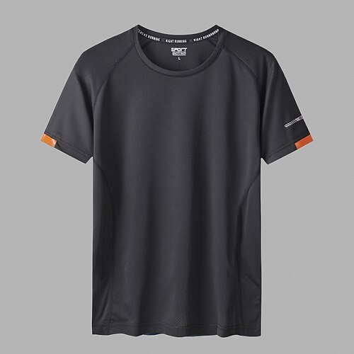 Men's Quick Dry T-Shirt Ultra Light Tee Breathable High Elasticity Solid Color
Men's Quick Dry T-Shirt Ultra Light Tee Breathable High Elasticity Solid Color