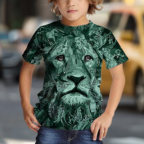 Kids Boys T shirt Graphic 3D Print Short Sleeve Cool 4-12 Years Summer Green Gold Pink
Kids Boys T shirt Graphic 3D Print Short Sleeve Cool 4-12 Years Summer Green Gold Pink