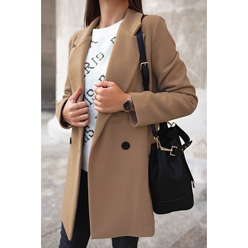 Damenjacke Street Daily Herbst Frühling Regular Coat Stehkragen Regular Fit warm lässig Streetwear Jacke Langarm einfarbig Patchwork Marineblau
Damenjacke Street Daily Herbst Frühling Regular Coat Stehkragen Regular Fit warm lässig Streetwear Jacke Langarm einfarbig Patchwork Marineblau