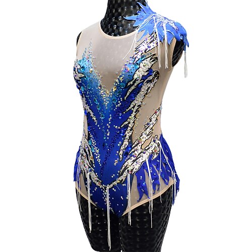 Rhythmic Gymnastics Leotards Artistic Gymnastics Leotards Women's Girls' Leotard Spandex High Elasticity Breathable Handmade Sleeveless Training Competition Dance Rhythmic Gymnastics Artistic
Rhythmic Gymnastics Leotards Artistic Gymnastics Leotards Women's Girls' Leotard Spandex High Elasticity Breathable Handmade Sleeveless Training Competition Dance Rhythmic Gymnastics Artistic