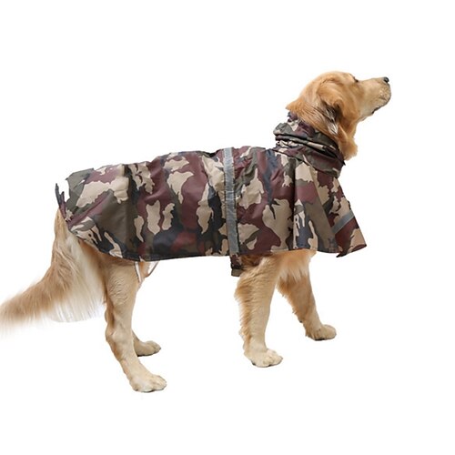 Dog Rain Coat Camo / Camouflage Sports & Outdoors Classic Style Outdoor Dog Clothes Puppy Clothes Dog Outfits Waterproof Gray Brown Costume for Girl and Boy Dog Waterproof Material M L XL XXL
Dog Rain Coat Camo / Camouflage Sports & Outdoors Classic Style Outdoor Dog Clothes Puppy Clothes Dog Outfits Waterproof Gray Brown Costume for Girl and Boy Dog Waterproof Material M L XL XXL