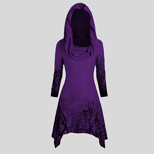 Women's Hoodie Halloween Print Green Black Gray Halloween Halloween Hooded Long Sleeve S M L XL XXL
Women's Hoodie Halloween Print Green Black Gray Halloween Halloween Hooded Long Sleeve S M L XL XXL