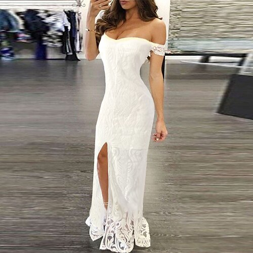 festkjole til kvinder brudekjole bodycon hvid kjole maxi lang kjole hvid ærmeløs paisley split forår sommer off shoulder hot spring kjole slim 2023 s m l xl
festkjole til kvinder brudekjole bodycon hvid kjole maxi lang kjole hvid ærmeløs paisley split forår sommer off shoulder hot spring kjole slim 2023 s m l xl