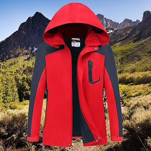 Men's Hoodie Jacket Waterproof Hiking Jacket Hiking Windbreaker Autumn / Fall Spring Summer Outdoor Thermal Warm Waterproof Windproof Quick Dry Outerwear Hoodie Coat Skiing Hunting Ski / Snowboard
Men's Hoodie Jacket Waterproof Hiking Jacket Hiking Windbreaker Autumn / Fall Spring Summer Outdoor Thermal Warm Waterproof Windproof Quick Dry Outerwear Hoodie Coat Skiing Hunting Ski / Snowboard