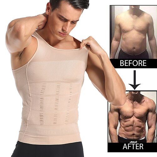 Men Slimming Shapewear Body Shaper Waist Trainer Vest Tummy Control Posture Shirt Back Correction Tummy Tank top Shaperwear
Men Slimming Shapewear Body Shaper Waist Trainer Vest Tummy Control Posture Shirt Back Correction Tummy Tank top Shaperwear