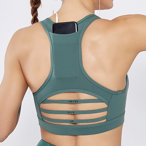 Women's Yoga Top High Support Summer Pocket Patchwork Solid Color Purple Dark Green Nylon Yoga Fitness Gym Workout Sports Bra Bra Top Sleeveless Sport Activewear Quick Dry Moisture Wicking Breathable
Women's Yoga Top High Support Summer Pocket Patchwork Solid Color Purple Dark Green Nylon Yoga Fitness Gym Workout Sports Bra Bra Top Sleeveless Sport Activewear Quick Dry Moisture Wicking Breathable