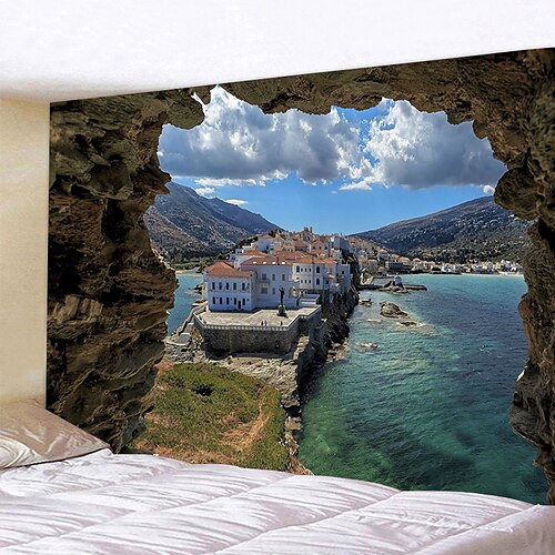 Landscape Cave Wall Tapestry Art Decor Blanket Curtain Hanging Home Bedroom Living Room Decoration Polyester
Landscape Cave Wall Tapestry Art Decor Blanket Curtain Hanging Home Bedroom Living Room Decoration Polyester