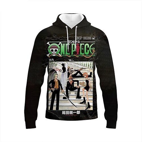 One Piece Monkey D.Luffy Roronoa Zoro Anime Dessin Animé Manga Animé 3D Harajuku Art graphique Sweat à capuche Pour Unisexe Tous Couple Adulte Impression 3D Polyester
One Piece Monkey D.Luffy Roronoa Zoro Anime Dessin Animé Manga Animé 3D Harajuku Art graphique Sweat à capuche Pour Unisexe Tous Couple Adulte Impression 3D Polyester