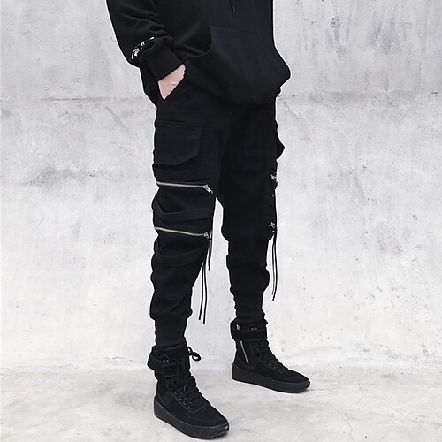 Hombre Pantalones cargo Pantalón Jogger Persona que practica jogging Pantalones Ropa técnica Cintura elástica Clásico Multi bolsillo Plano Comodidad Al Aire Libre Longitud total Casual Diario Ropa de
Hombre Pantalones cargo Pantalón Jogger Persona que practica jogging Pantalones Ropa técnica Cintura elástica Clásico Multi bolsillo Plano Comodidad Al Aire Libre Longitud total Casual Diario Ropa de
