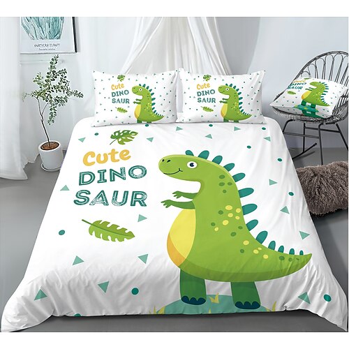 Dinosaur Duvet Cover Set Quilt Bedding Sets Comforter Cover Hotel Adult, Queen/King Size/Twin/Single(1 Duvet Cover, 1 Or 2 Pillowcases Shams) 3D Digital Print
Dinosaur Duvet Cover Set Quilt Bedding Sets Comforter Cover Hotel Adult, Queen/King Size/Twin/Single(1 Duvet Cover, 1 Or 2 Pillowcases Shams) 3D Digital Print