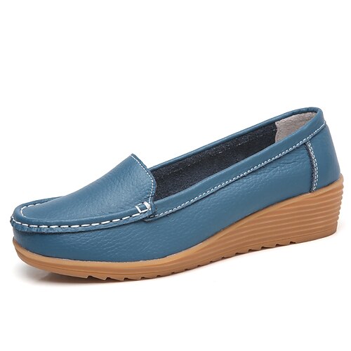 Women's Loafers & Slip-Ons Slip-Ons Daily Wedge Heel Round Toe PU Loafer Solid Colored Orange / Black Black Yellow
Women's Loafers & Slip-Ons Slip-Ons Daily Wedge Heel Round Toe PU Loafer Solid Colored Orange / Black Black Yellow