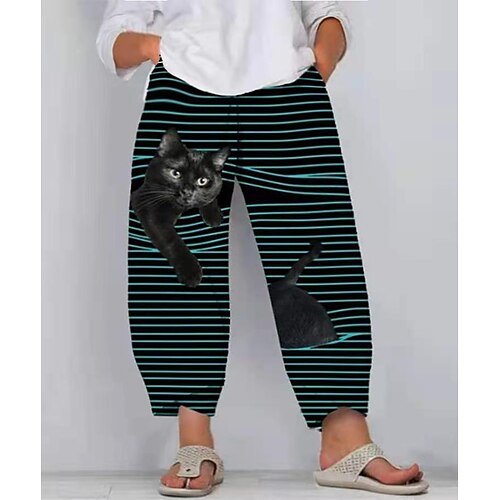 Women's Plus Size Sweatpants Pocket Print Graphic Cat Streetwear Daily Weekend Natural Ankle-Length Fall Winter White Black Blue L XL XXL 3XL 4XL / Loose Fit
Women's Plus Size Sweatpants Pocket Print Graphic Cat Streetwear Daily Weekend Natural Ankle-Length Fall Winter White Black Blue L XL XXL 3XL 4XL / Loose Fit