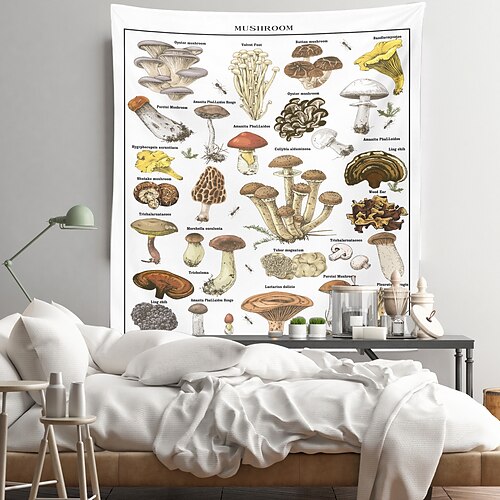 Mushrooms Wall Tapestry Art Decor Blanket Curtain Hanging Home Bedroom Living Room Decoration Polyester
Mushrooms Wall Tapestry Art Decor Blanket Curtain Hanging Home Bedroom Living Room Decoration Polyester