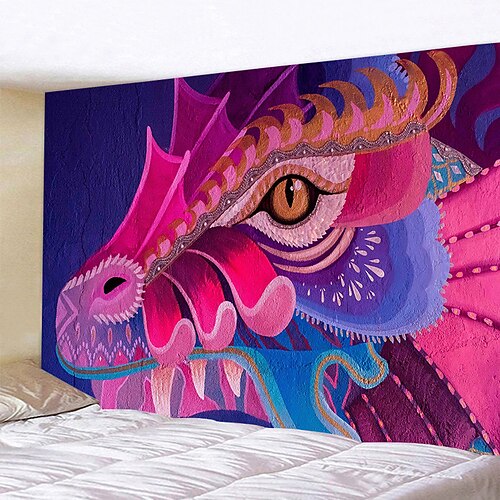Dragon Wall Tapestry Art Decor Blanket Curtain Hanging Home Bedroom Living Room Decoration Polyester
Dragon Wall Tapestry Art Decor Blanket Curtain Hanging Home Bedroom Living Room Decoration Polyester
