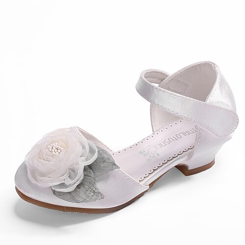 Girls' Heels Flower Girl Shoes Satin Wedding Dress Shoes Little Kids(4-7ys) Big Kids(7years ) Wedding Party Party Evening Flower Light Pink Ivory Fall Summer
Girls' Heels Flower Girl Shoes Satin Wedding Dress Shoes Little Kids(4-7ys) Big Kids(7years ) Wedding Party Party Evening Flower Light Pink Ivory Fall Summer