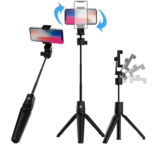 Selfie Stick Bluetooth Extendable Max Length 100 cm For Universal Android / iOS
Selfie Stick Bluetooth Extendable Max Length 100 cm For Universal Android / iOS