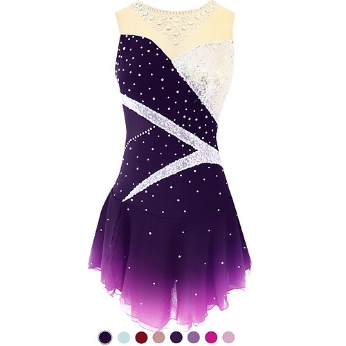 Vestito da pattinaggio artistico Per donna Da ragazza Pattinaggio sul ghiaccio Vestiti Completi Viola chiaro Rosa baby Lilla Elastene Media elasticità Addestramento Vestiti da pattinaggio sul ghiaccio
Vestito da pattinaggio artistico Per donna Da ragazza Pattinaggio sul ghiaccio Vestiti Completi Viola chiaro Rosa baby Lilla Elastene Media elasticità Addestramento Vestiti da pattinaggio sul ghiaccio