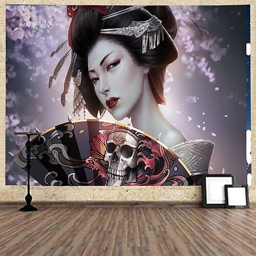 Japanese Style Wall Tapestry Art Decor Blanket Curtain Hanging Home Bedroom Living Room Decoration Polyester
Japanese Style Wall Tapestry Art Decor Blanket Curtain Hanging Home Bedroom Living Room Decoration Polyester