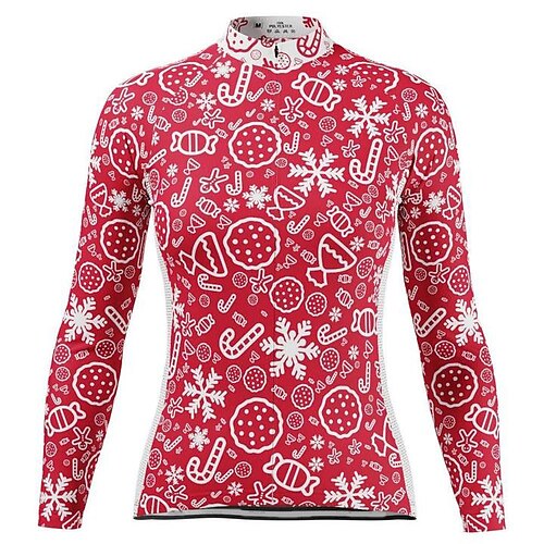 21Grams Mulheres Manga Longa Camisa para Ciclismo Vermelho Engraçado Natal feio natal engraçado Moto Blusas Ciclismo de Montanha Ciclismo de Estrada Elastano Poliéster Respirável Secagem Rápida
21Grams Mulheres Manga Longa Camisa para Ciclismo Vermelho Engraçado Natal feio natal engraçado Moto Blusas Ciclismo de Montanha Ciclismo de Estrada Elastano Poliéster Respirável Secagem Rápida