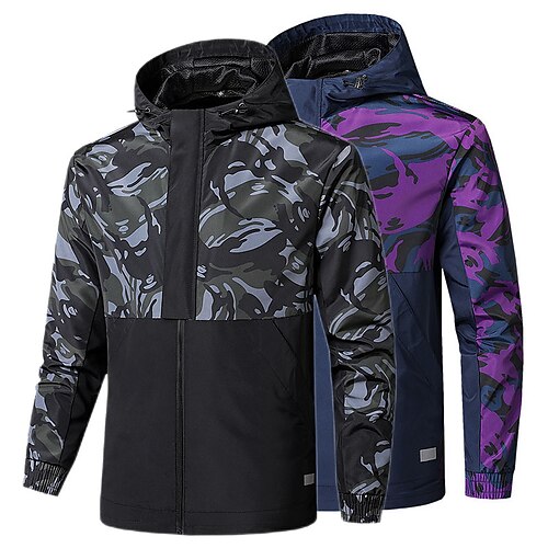 Men's Hoodie Jacket Waterproof Hiking Camouflage Jacket Windbreaker Outdoor Camo Thermal Warm Windproof Quick Dry Lightweight Sports Outerwear Trench Coat Sweater Top Causal Fishing
Men's Hoodie Jacket Waterproof Hiking Camouflage Jacket Windbreaker Outdoor Camo Thermal Warm Windproof Quick Dry Lightweight Sports Outerwear Trench Coat Sweater Top Causal Fishing