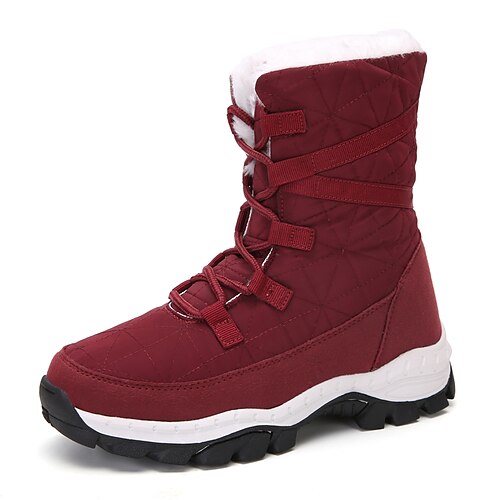 Mulheres Botas Botas de Neve Tamanhos Grandes Ao ar livre Botas da panturrilha Inverno Sem Salto Ponta Redonda Esportivo Casual Clássico Caminhada Pele PU Com Cadarço Cor Sólida Preto Branco Fúcsia
Mulheres Botas Botas de Neve Tamanhos Grandes Ao ar livre Botas da panturrilha Inverno Sem Salto Ponta Redonda Esportivo Casual Clássico Caminhada Pele PU Com Cadarço Cor Sólida Preto Branco Fúcsia