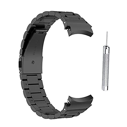 compatible with samsung galaxy watch4 40mm/44mm galaxy watch 4 classic 46mm/42mm,metal stainless steel adjustable strap bracelet replacement bands with removal tool
compatible with samsung galaxy watch4 40mm/44mm galaxy watch 4 classic 46mm/42mm,metal stainless steel adjustable strap bracelet replacement bands with removal tool