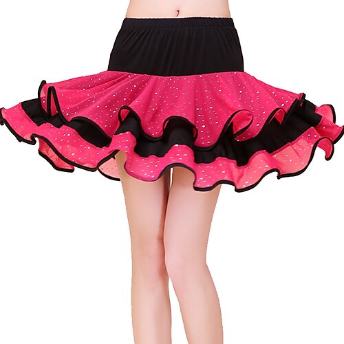 Latin Dans ballroom dans Skjørter Bjergkrystal Ruche Ren Farve Dame Ydeevne Træning Høj Polyester
Latin Dans ballroom dans Skjørter Bjergkrystal Ruche Ren Farve Dame Ydeevne Træning Høj Polyester