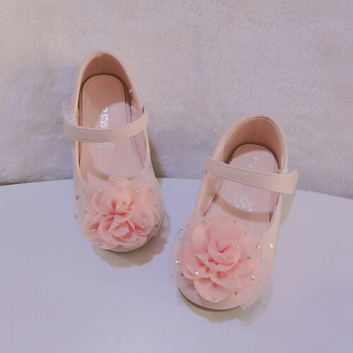 Girls' Flats Flower Girl Shoes Princess Shoes Microfiber Little Kids(4-7ys) Pink Ivory Fall Spring
Girls' Flats Flower Girl Shoes Princess Shoes Microfiber Little Kids(4-7ys) Pink Ivory Fall Spring