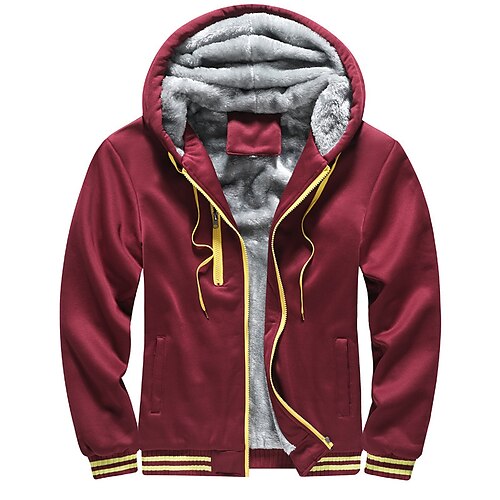 Men's Full Zip Hoodie Black Blue Wine Light Grey Royal Blue Hooded Solid Color Zipper Pocket Sports Outdoor Daily Sports Sportswear Casual Thin fleece Winter Clothing Apparel Hoodies Sweatshirts
Men's Full Zip Hoodie Black Blue Wine Light Grey Royal Blue Hooded Solid Color Zipper Pocket Sports Outdoor Daily Sports Sportswear Casual Thin fleece Winter Clothing Apparel Hoodies Sweatshirts