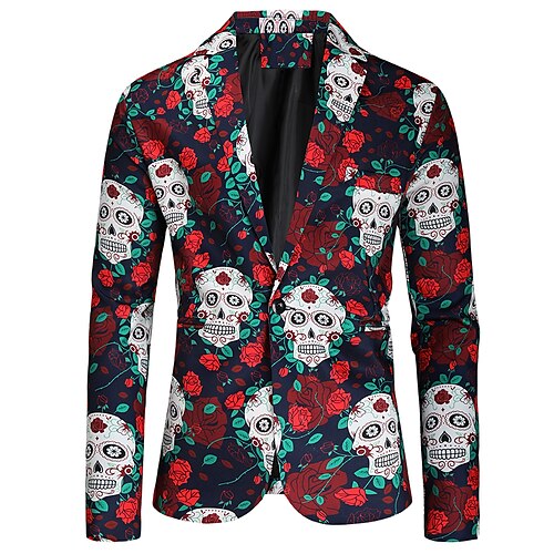 Men's Christmas Ugly Blazer Regular Standard Fit Pattern Single Breasted One-button Red 2022
Men's Christmas Ugly Blazer Regular Standard Fit Pattern Single Breasted One-button Red 2022