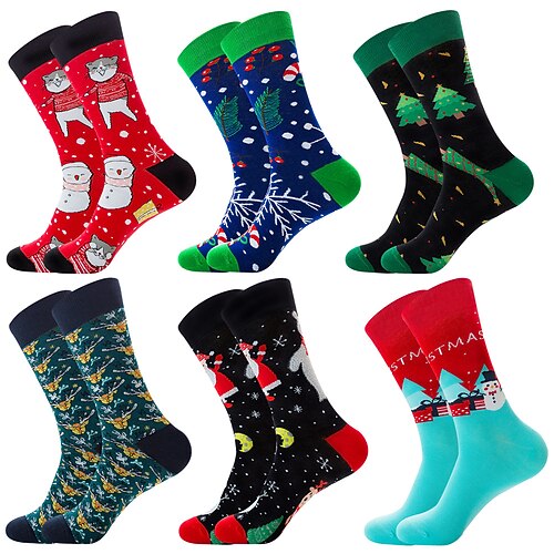 6PC Santa Christmas Socks Set Dailywear Christmas Gift Idea Accessories Unisex Christmas Eve New Year Party
6PC Santa Christmas Socks Set Dailywear Christmas Gift Idea Accessories Unisex Christmas Eve New Year Party